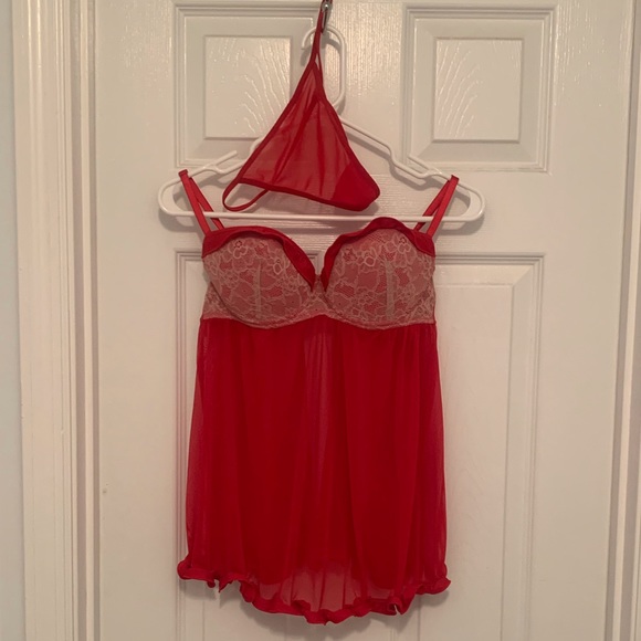 Jezebel Other - ⭐️NEVER WORN Jezebel Lace Babydoll Set